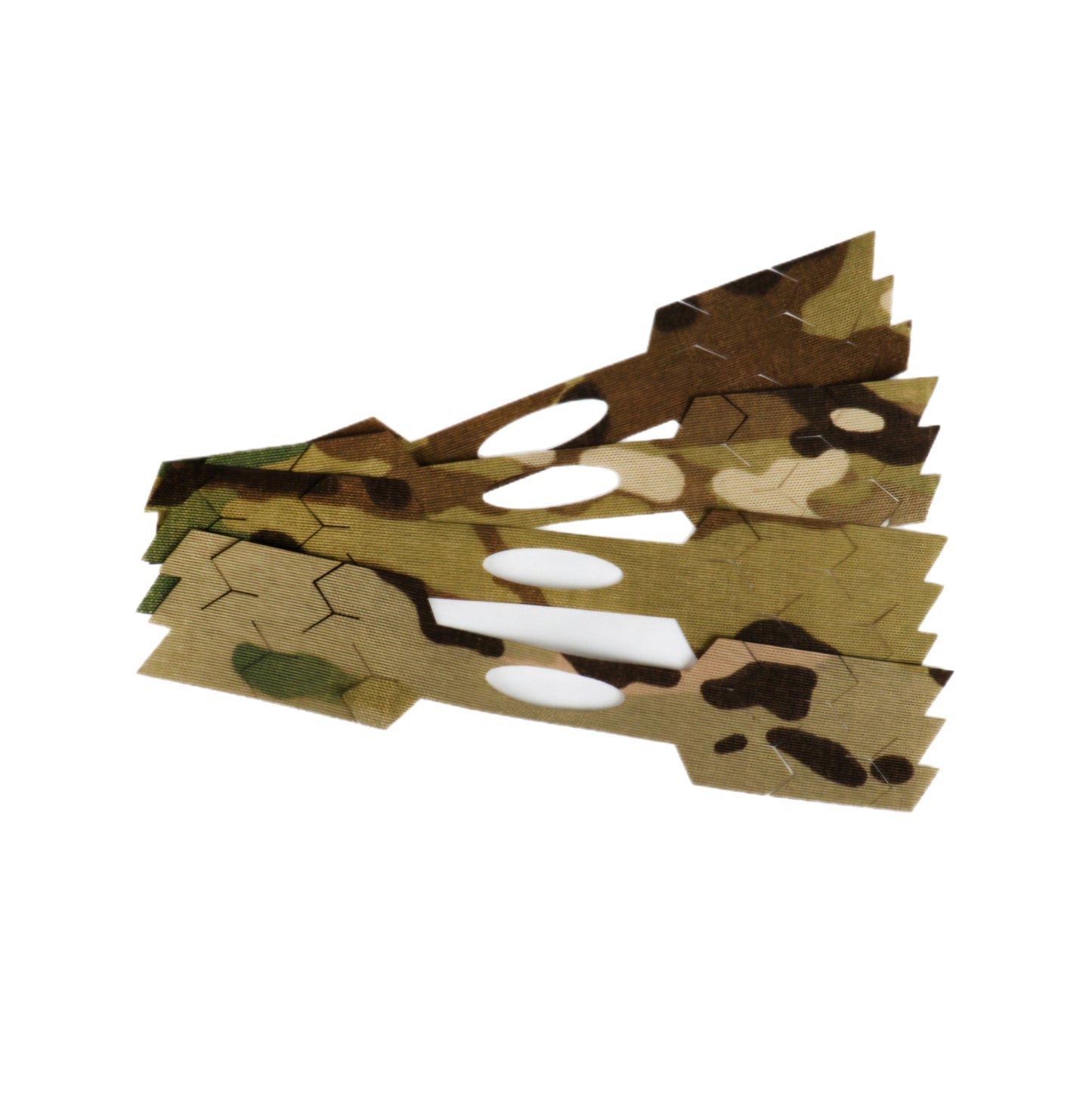 scrim strips to add to your concealment package. This arrow strip helps add texture, and break up your silhouette.