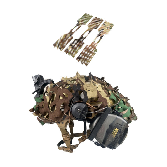 Helmet Husk + Mesh Strips